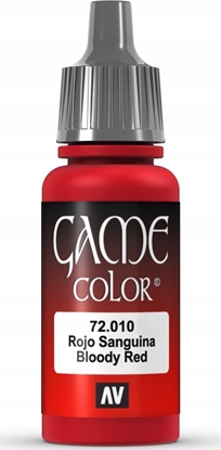 Attēls no Vallejo Vallejo: 72.010 - Game Color - Bloddy Red (18 ml)