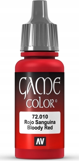Picture of Vallejo Vallejo: 72.010 - Game Color - Bloddy Red (18 ml)
