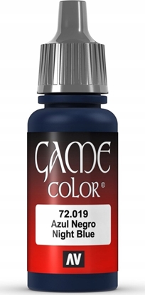 Attēls no Vallejo Vallejo: 72.019 - Game Color - Night Blue (18 ml)