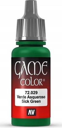 Attēls no Vallejo Vallejo: 72.029 - Game Color - Sick Green (18 ml)