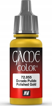 Attēls no Vallejo Vallejo: 72.055 - Game Color - Metallic - Polished Gold (18 ml)
