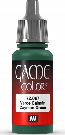 Picture of Vallejo Vallejo: 72.067 - Game Color - Cayman Green (18 ml)