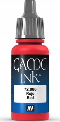 Изображение Vallejo Vallejo: 72.086 - Game Color - Ink - Red (18 ml)