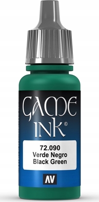 Attēls no Vallejo Vallejo: 72.090 - Game Color - Ink - Black Green (18 ml)