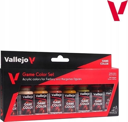 Attēls no Vallejo Vallejo: 72.187 - Game Color Set - Skin Tone (8 x 18 ml)
