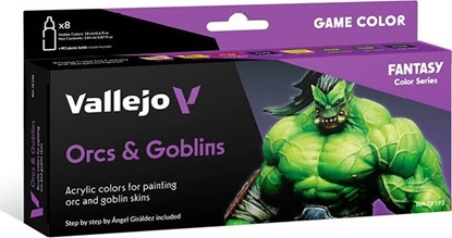 Attēls no Vallejo Vallejo: 72.192 - Game Color - Orcs & Goblins (8x18 ml)