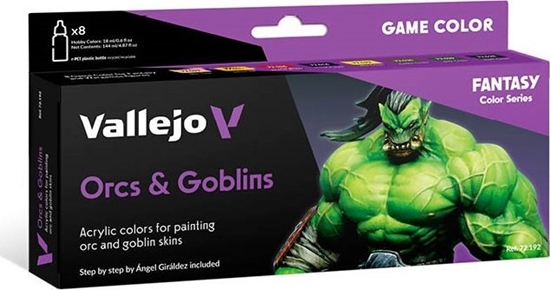 Picture of Vallejo Vallejo: 72.192 - Game Color - Orcs & Goblins (8x18 ml)