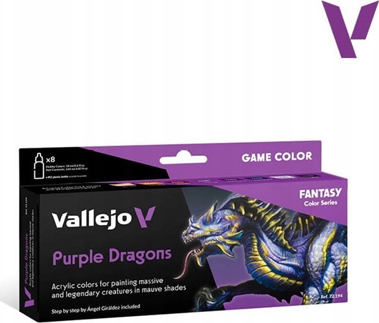 Picture of Vallejo Vallejo: 72.194 - Game Color - Purple Dragons (8x18 ml)