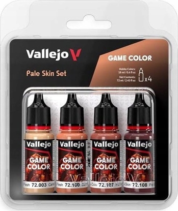 Attēls no Vallejo Vallejo: 72.379 - Game Color - Pale Skin Set 4 x (18 ml)