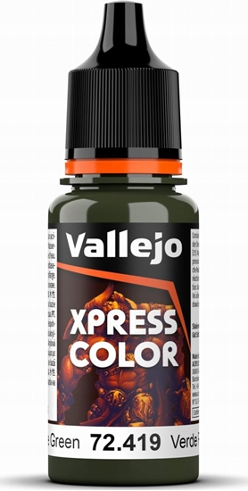 Picture of Vallejo Vallejo: 72.419 - Xpress Color - Plague Green (18 ml)