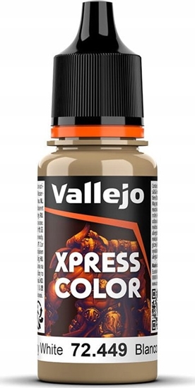 Picture of Vallejo Vallejo: 72.449 - Xpress Color - Mummy White (18 ml)