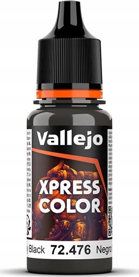Picture of Vallejo Vallejo: 72.476 - Xpress Color - Greasy Black (18 ml)