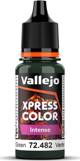 Picture of Vallejo Vallejo: 72.482 - Xpress Color Intense - Monastic Green (18 ml)