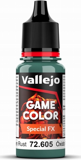 Picture of Vallejo Vallejo: 72.605 - Game Color - Special FX - Green Rust (18 ml)