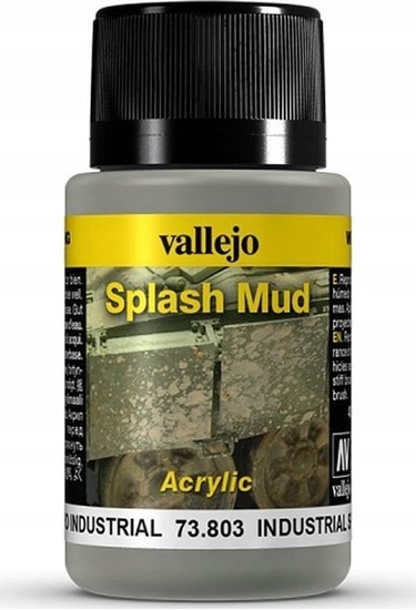 Picture of Vallejo Vallejo: 73.803 - Weathering FX - Splash Mud - Industrial (40 ml)