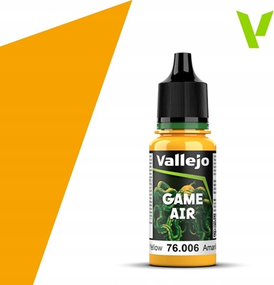 Attēls no Vallejo Vallejo: 76.006 - Game Air - Sun Yellow (18 ml)