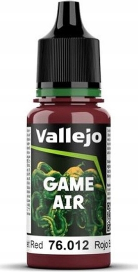 Picture of Vallejo Vallejo: 76.012 - Game Air - Scarlet Red (18 ml)