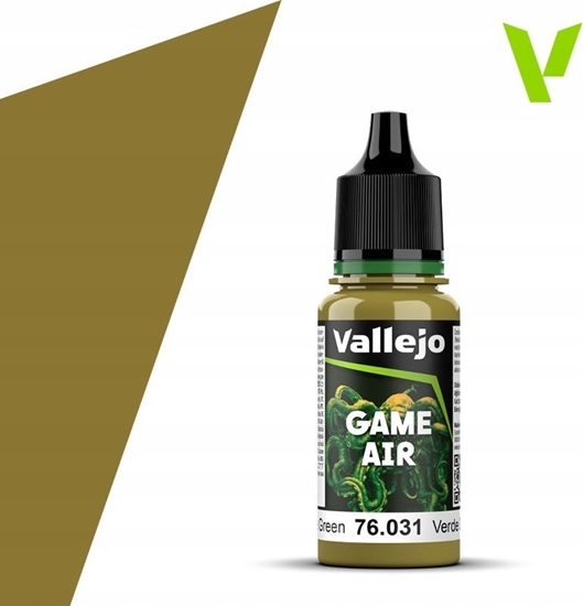 Picture of Vallejo Vallejo: 76.031 - Game Air - Camouflage Green (18 ml)