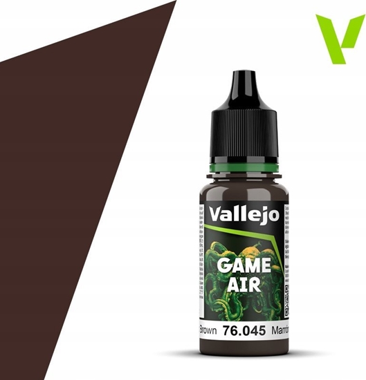 Picture of Vallejo Vallejo: 76.045 - Game Air - Charred Brown (18 ml)