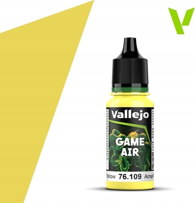 Attēls no Vallejo Vallejo: 76.109 - Game Air - Toxic Yellow (18 ml)