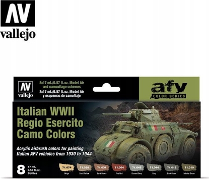 Attēls no Vallejo Vallejo: AFV - Italian WWII Regio Esercito Ca 8x17