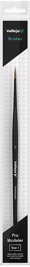 Picture of Vallejo Vallejo: B01001 - Pro Modeler - Round Brush - Natural 1