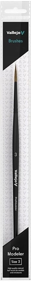 Picture of Vallejo Vallejo: B01003 - Pro Modeler - Round Brush - Natural 3