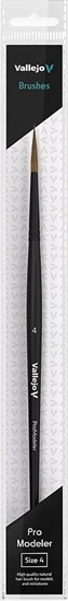 Picture of Vallejo Vallejo: B01004 - Pro Modeler - Round Brush - Natural 4