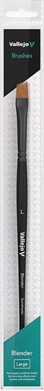Picture of Vallejo Vallejo: B05003 - Blender - Flat Angled Brush - Synthetic L