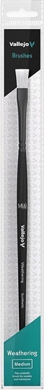 Picture of Vallejo Vallejo: B09002 - Weathering - Flat Brush - Synthetic M
