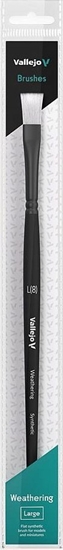 Picture of Vallejo Vallejo: B09003 - Weathering - Flat Brush - Synthetic L