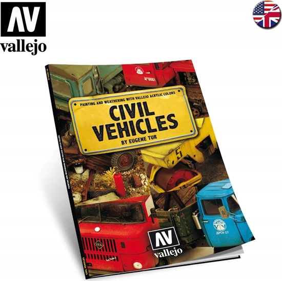 Picture of Vallejo Vallejo: Book - Civil Vehicles by Eugene Tur