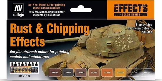 Picture of Vallejo Vallejo: Effects - Rust & Chipping Effects 8x17