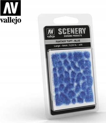 Изображение Vallejo Vallejo: Scenery - Fantasy Tuft - Blue (6 mm)x35