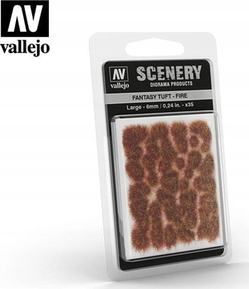 Изображение Vallejo Vallejo: Scenery - Fantasy Tuft - Fire (6 mm)x35