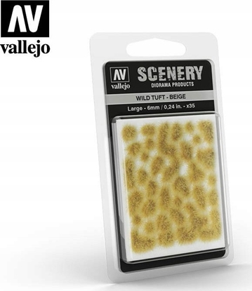 Attēls no Vallejo Vallejo: Scenery - Wild Tuft - Beige (6 mm)x35