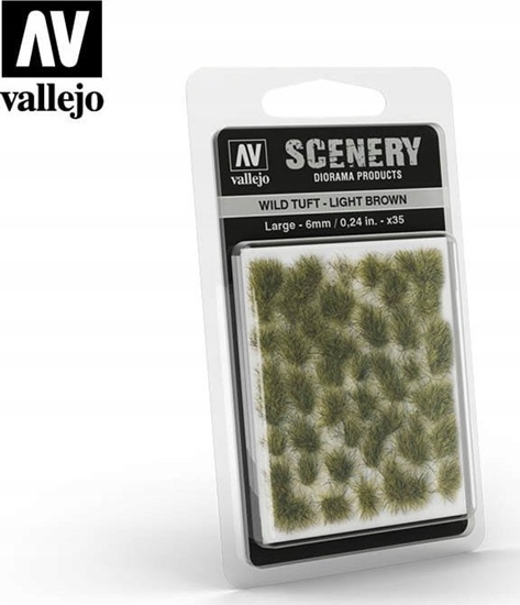 Picture of Vallejo Vallejo: Scenery - Wild Tuft - Light Brown (6)x35