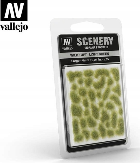 Picture of Vallejo Vallejo: Scenery - Wild Tuft - Light Green (6)x35