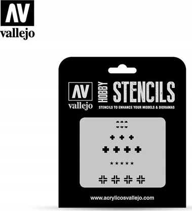 Picture of Vallejo Vallejo: Stencils - Assorted German WWII Tank Mark