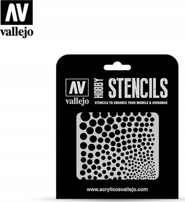 Picture of Vallejo Vallejo: Stencils - Circle Textures