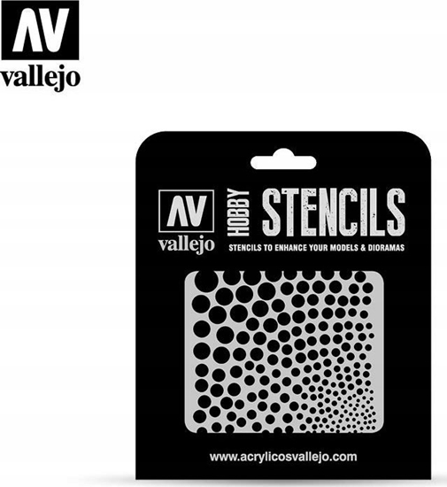Picture of Vallejo Vallejo: Stencils - Circle Textures