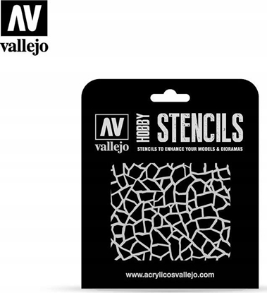 Picture of Vallejo Vallejo: Stencils - Giraffe Camo WWII
