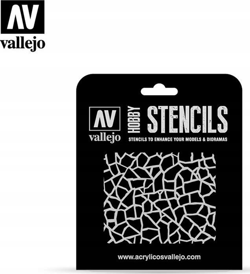Picture of Vallejo Vallejo: Stencils - Giraffe Camo WWII