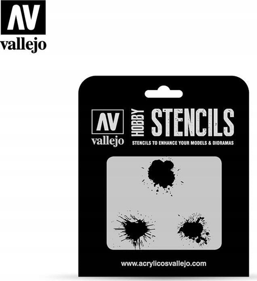 Picture of Vallejo Vallejo: Stencils - Paint Stains