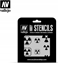 Изображение Vallejo Vallejo: Stencils - Radioactivity Signs
