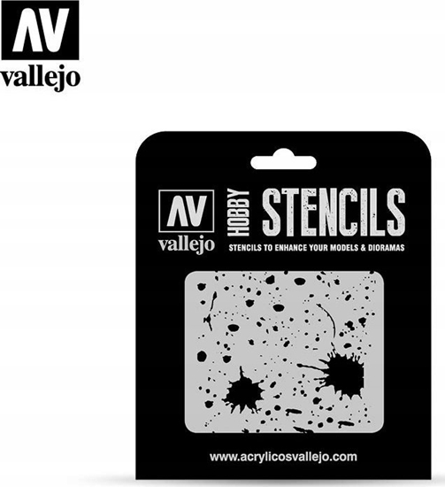 Picture of Vallejo Vallejo: Stencils - Splash, Stains