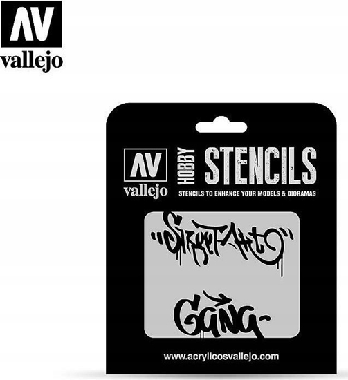 Picture of Vallejo Vallejo: Stencils - Street Art 2