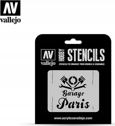 Picture of Vallejo Vallejo: Stencils - Vintage Garage Sign
