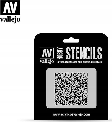 Attēls no Vallejo Vallejo: Stencils - Weathered Paint 1/72