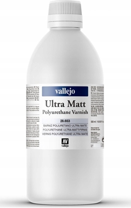 Picture of Vallejo Vallejo: Ultra Matt Polyurethane Varnish 500ml